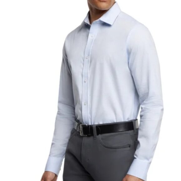 Banana Republic Stretch Poplin Shirt – Slim Fit – Size L – NWT - Picture 9 of 11